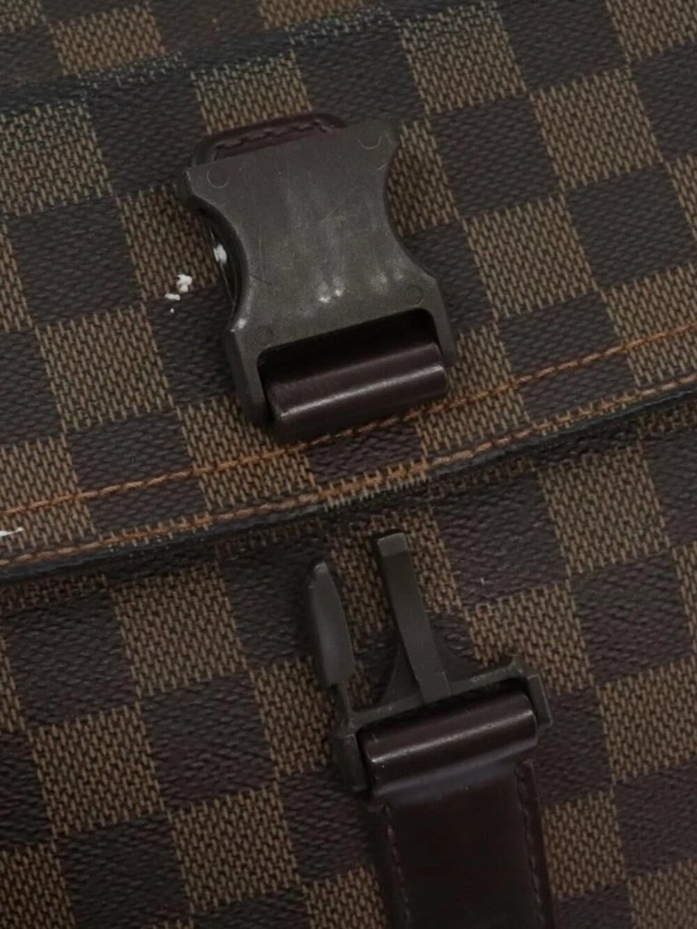 LOUIS VUITTON Damier Ebene Pochette Merwiel Shoulder Bag N51127 LV Auth nb153 - Picture 15 of 16